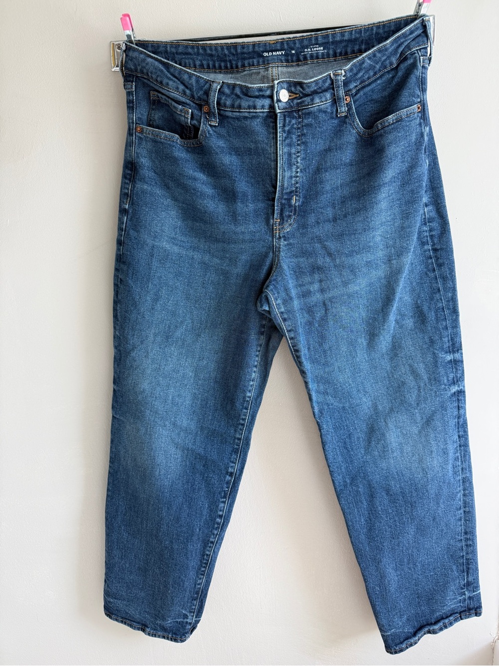 Old Navy High Rise OG Loose jeans - size 16